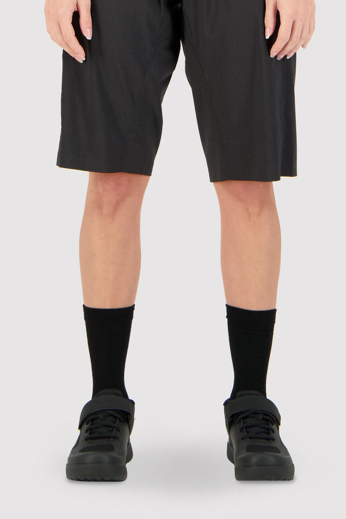 MONS ROYALE Unisex Atlas Crew Sock Logo Black