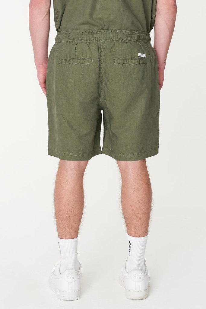 HUFFER Lin In Relax Short Khaki