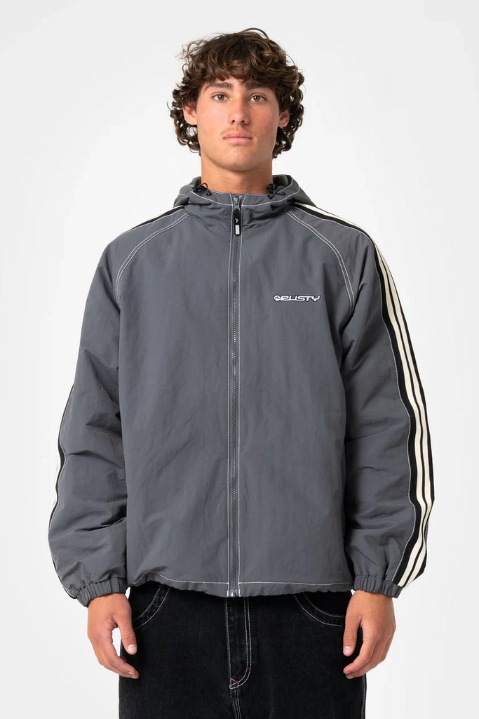 RUSTY Lock Out Hooded Jacket Black – Corner Store Wanaka