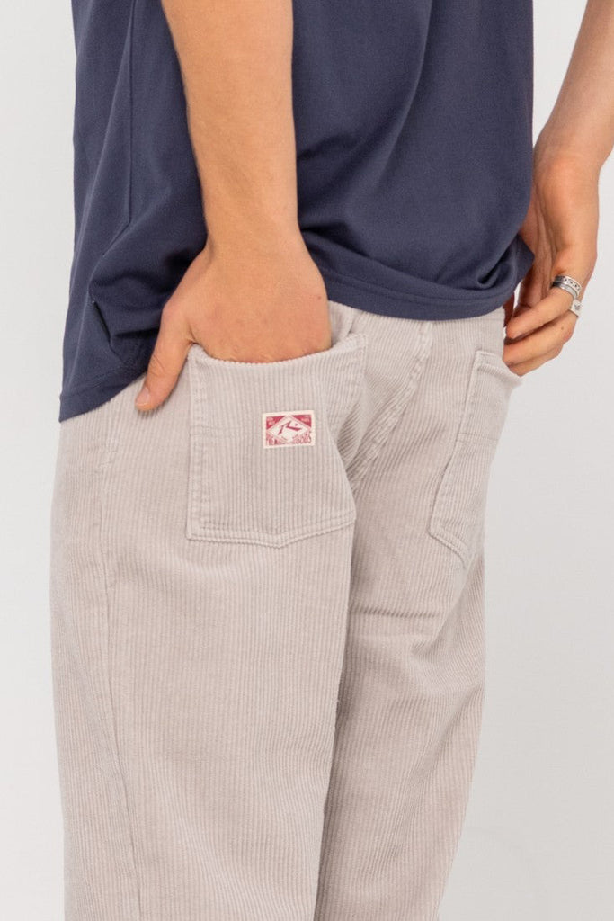 RUSTY Rifts 5 Pkt Pant Oyster Grey