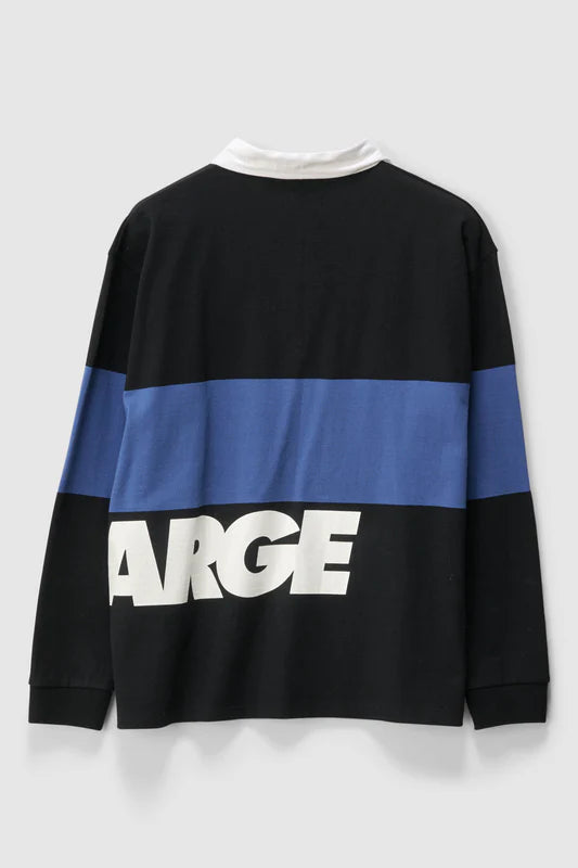 XLARGE Italic Rugby Black – Corner Store Wanaka