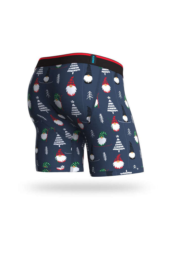 BN3TH Classic Print Gnome For The Holidays Navy