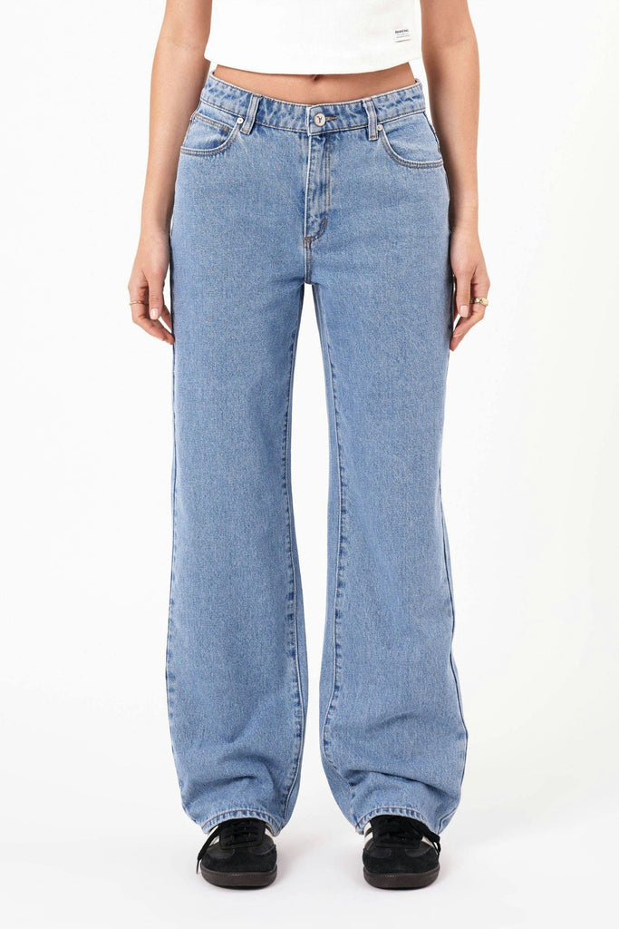 ABRAND 95 Super Baggy Gigi Mid Blue