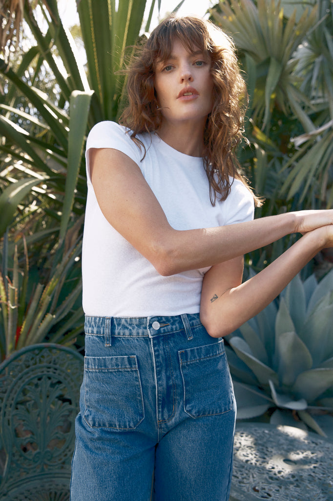 ROLLAS Sailor Jean Long Ashley Blue