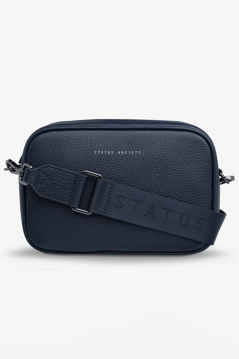 STATUS ANXIETY Plunder With Webbed Strap Midnight Blue – Corner Store ...