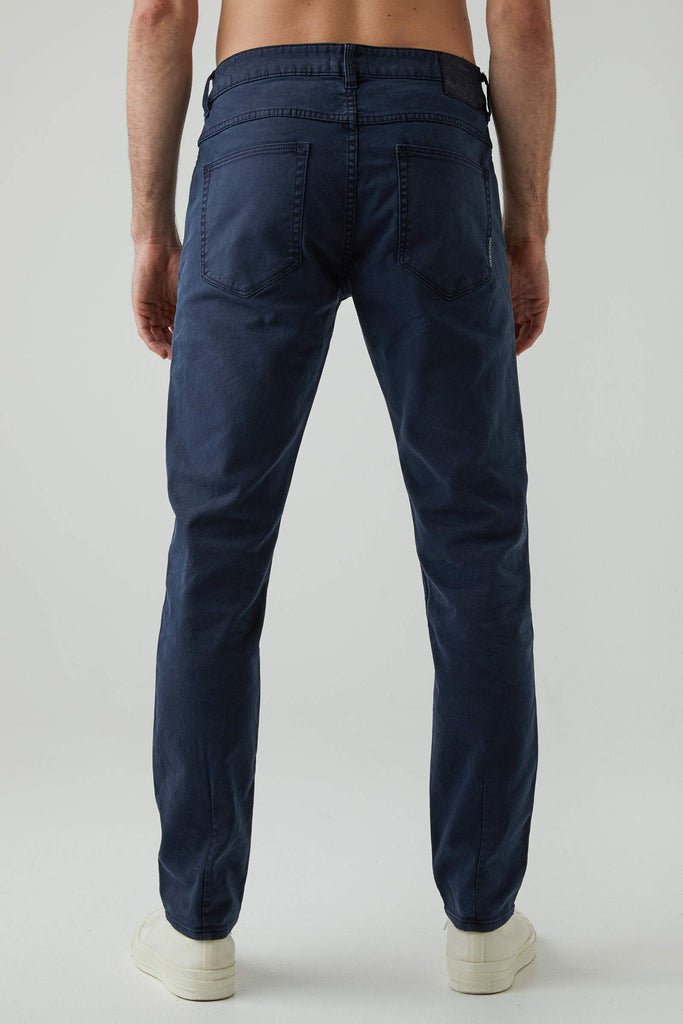 NEUW Lou Slim Twill Navy Back