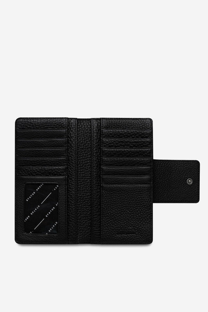 Status Anxiety Ruins Wallet Black
