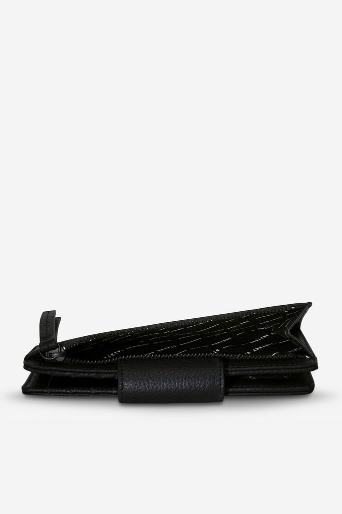 Status Anxiety Ruins Wallet Black